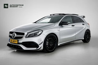 Mercedes-Benz A-klasse AMG 45 4MATIC FACE-LIFT(Dealer OnderH, Panoramadak, Schaalstoelen, StoelV, Clima, Navi Groot, PDC V+A, Etc)