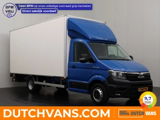 MAN TGE 2.0TDI 177PK DSG Automaat Extra Lange bakwagen | Laadklep | Laadlengte 5.15 Meter | Navigatie | Camera | Airco | Cruise