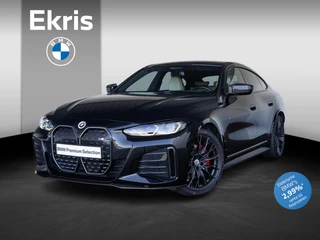 Hoofdafbeelding BMW i4 BMW i4 Gran Coupé M50 M-Sportpakket | M-Performance Parts | Trekhaak | 20 inch | Individual interieur | Carbon exterieur pakket