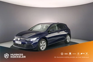 Volkswagen Golf Life 1.5 eTSI 130pk DSG Automaat Adaptive cruise control, Achteruitrijcamera, Stoelverwarming, App connect, Parkeersensoren, LED koplampen, Stuurwiel verwarmd, DAB, Radio, Airco