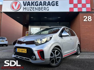 Kia Picanto 1.2 CVVT GT-Line // LEDER // CLIMATE CONTROL // CRUISE // CAMERA+SENSOREN // STUUR+STOELVERWARMING //