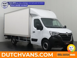 Renault Master 2.3DCI 145PK Bakwagen+Laadklep | 4.68 Mtr Laadlengte | Multimedia | Airco | Cruise | 3-Persoons