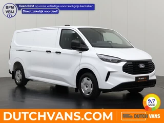 Ford Transit Custom 2.0TDCi 136PK Lang Business Digital Cockpit | Leder | Multimedia | Camera | Airco | Cruise | 3-Zits