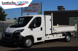 Peugeot Boxer 2.0 HDI 130 pk L4 Kipper Airco, Navi Cruise Control, LxBxH 300x200x40 cm