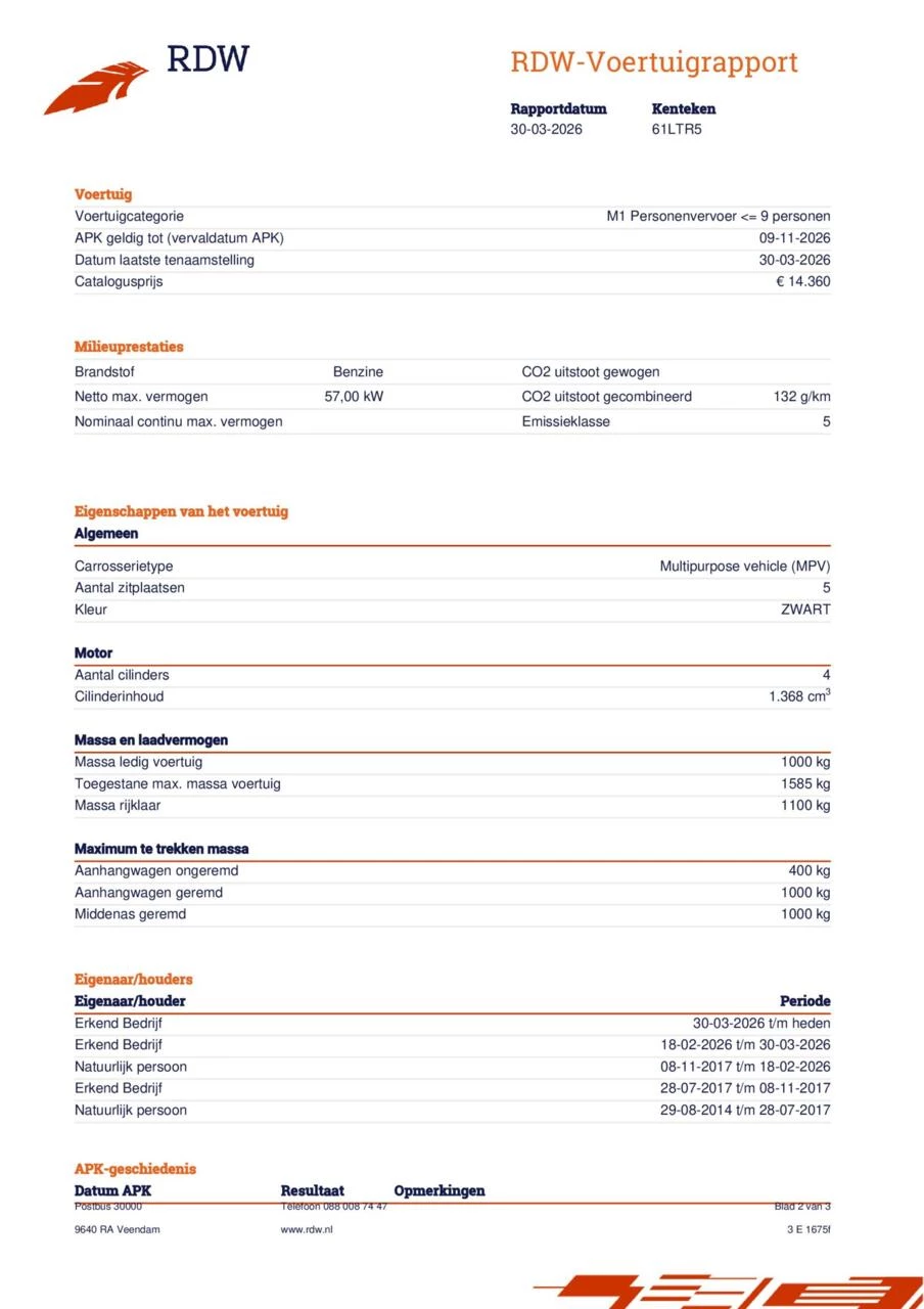 Hoofdafbeelding Fiat Punto