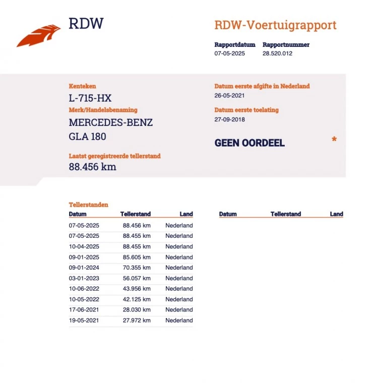 Hoofdafbeelding Mercedes-Benz GLA
