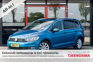 Volkswagen Touran 1.5 TSI Highline 7p | Schuif/ Kantel panoramadak | Navigatie | Stoelverwarming | Adaptieve Cruise Control | Ergo | LED Koplampen | Metalic Lak | Lichtmetalen Velgen | Velours/ Alcantara Bekleding |