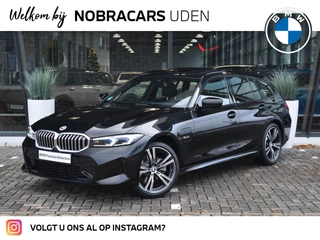 BMW 3 Serie Touring 330e xDrive High Executive M Sport Automaat / Trekhaak / Panoramadak / Head-Up / 19 inch LMV / Achteruitrijcamera / Adaptieve LED / Verwarmd stuurwiel