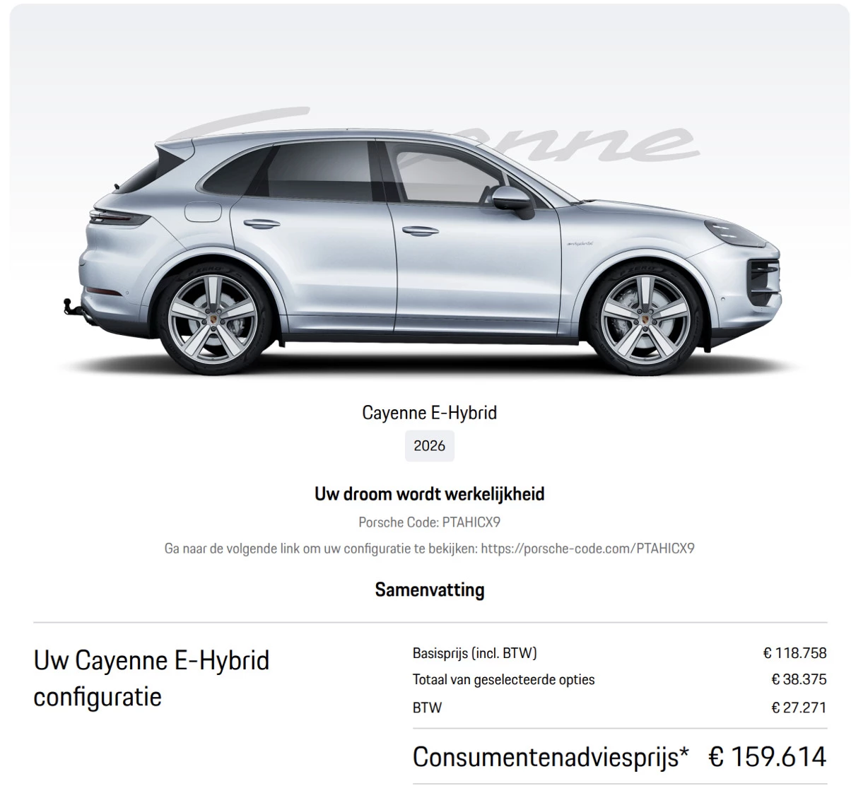 Hoofdafbeelding Porsche Cayenne