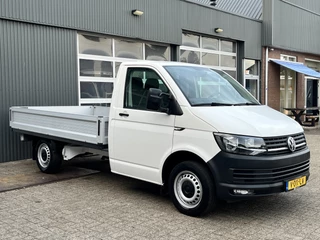 Volkswagen Transporter 2.0 TDI L2 Pick up open laadbak Airco Bluetooth 1e eigenaar Dealer onderhouden Euro 6 P-up Bakwagen Doka Pritsche