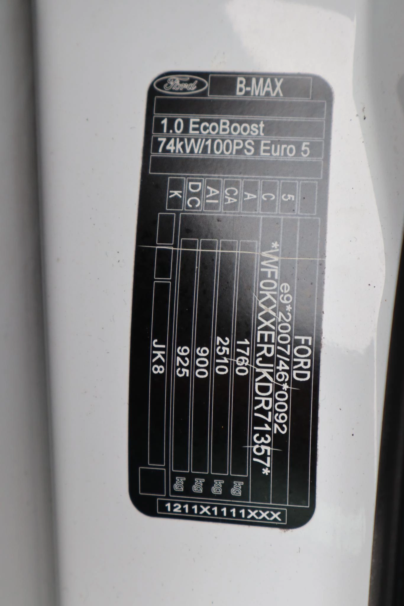 Hoofdafbeelding Ford B-MAX