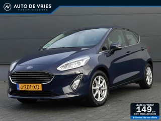 Ford Fiesta 1.0 EcoBoost 95pk 5drs. Titanium | Airco | Carplay | 15'' Velgen |
