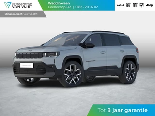 Hoofdafbeelding Jeep Compass Jeep Compass First Edition 74 kWh | Adapt. Cruise | Camera | Carplay | 20" | Elektr. A-Klep | Navi | Winter Pack