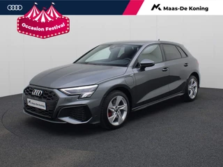Audi A3 Sportback 45 TFSIe 180kW/245PK S Line · Camera+Parkeersensoren · Zwart optiek · LED · Privacyglass