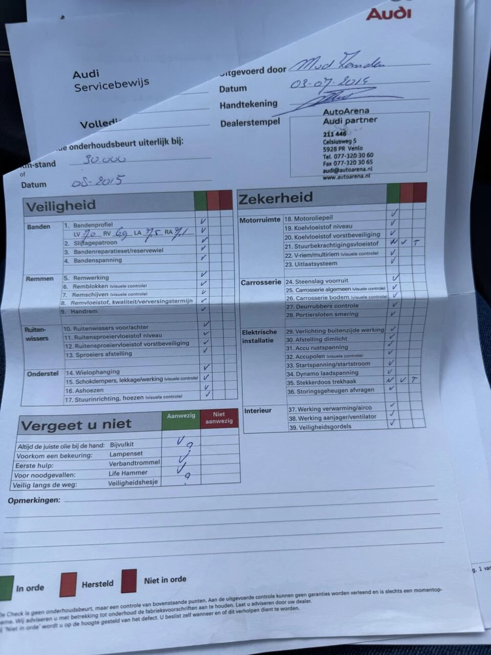 Hoofdafbeelding Audi A3