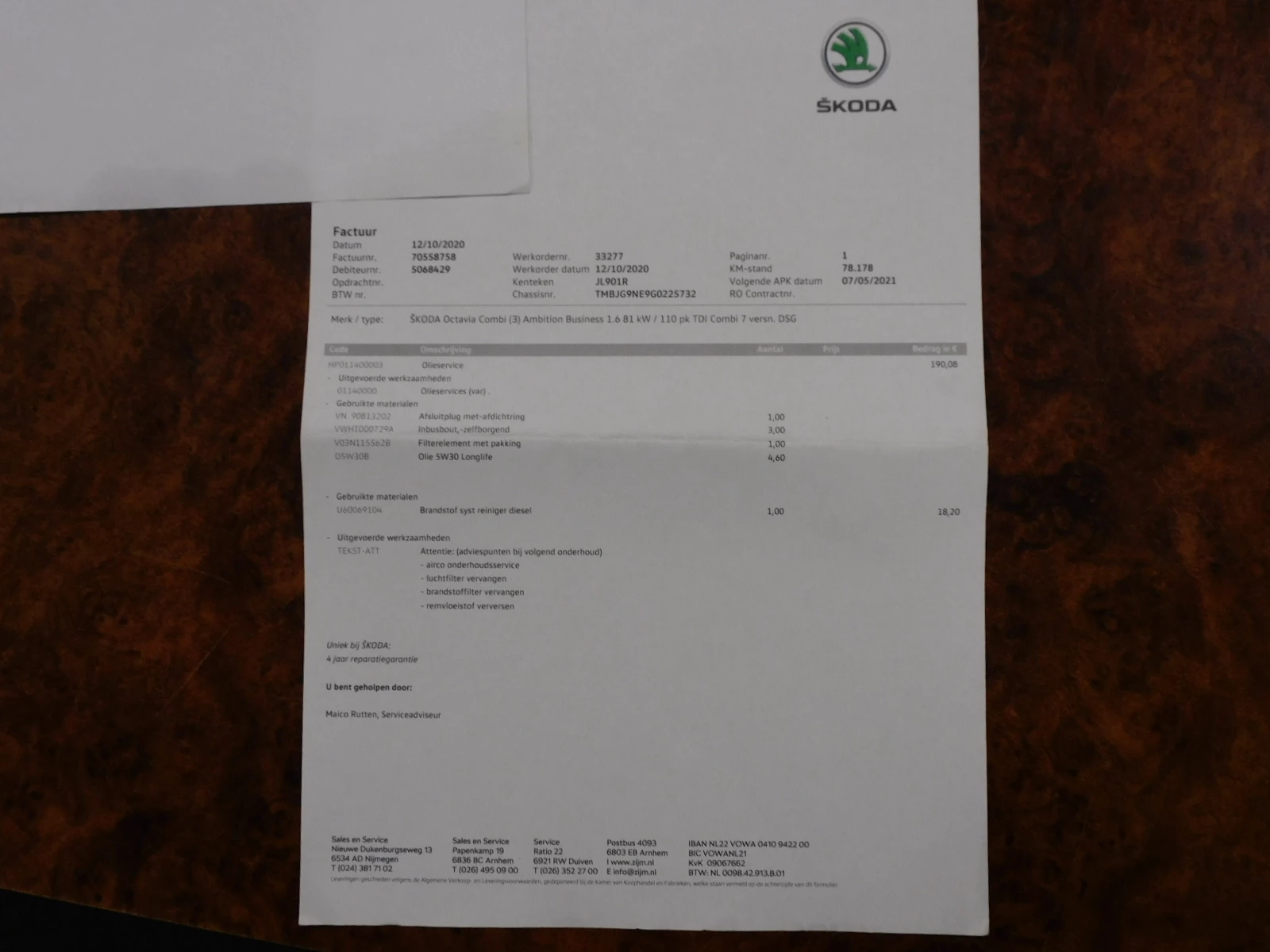 Hoofdafbeelding Škoda Octavia