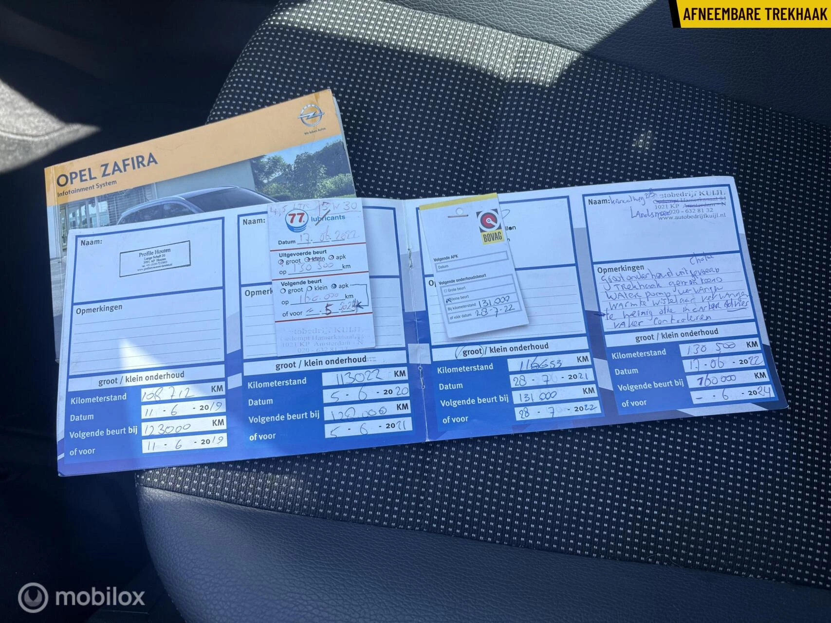 Hoofdafbeelding Opel Zafira