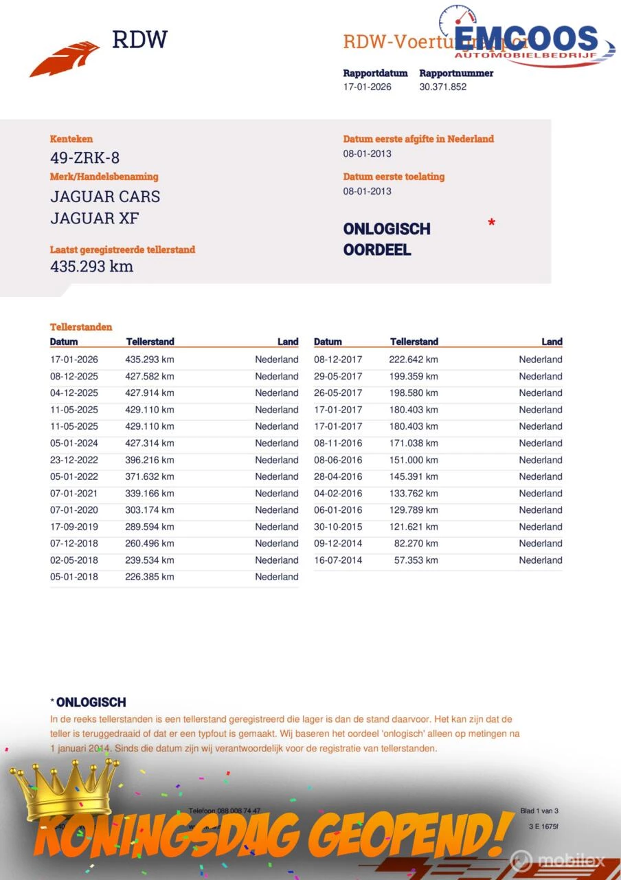 Hoofdafbeelding Jaguar XF