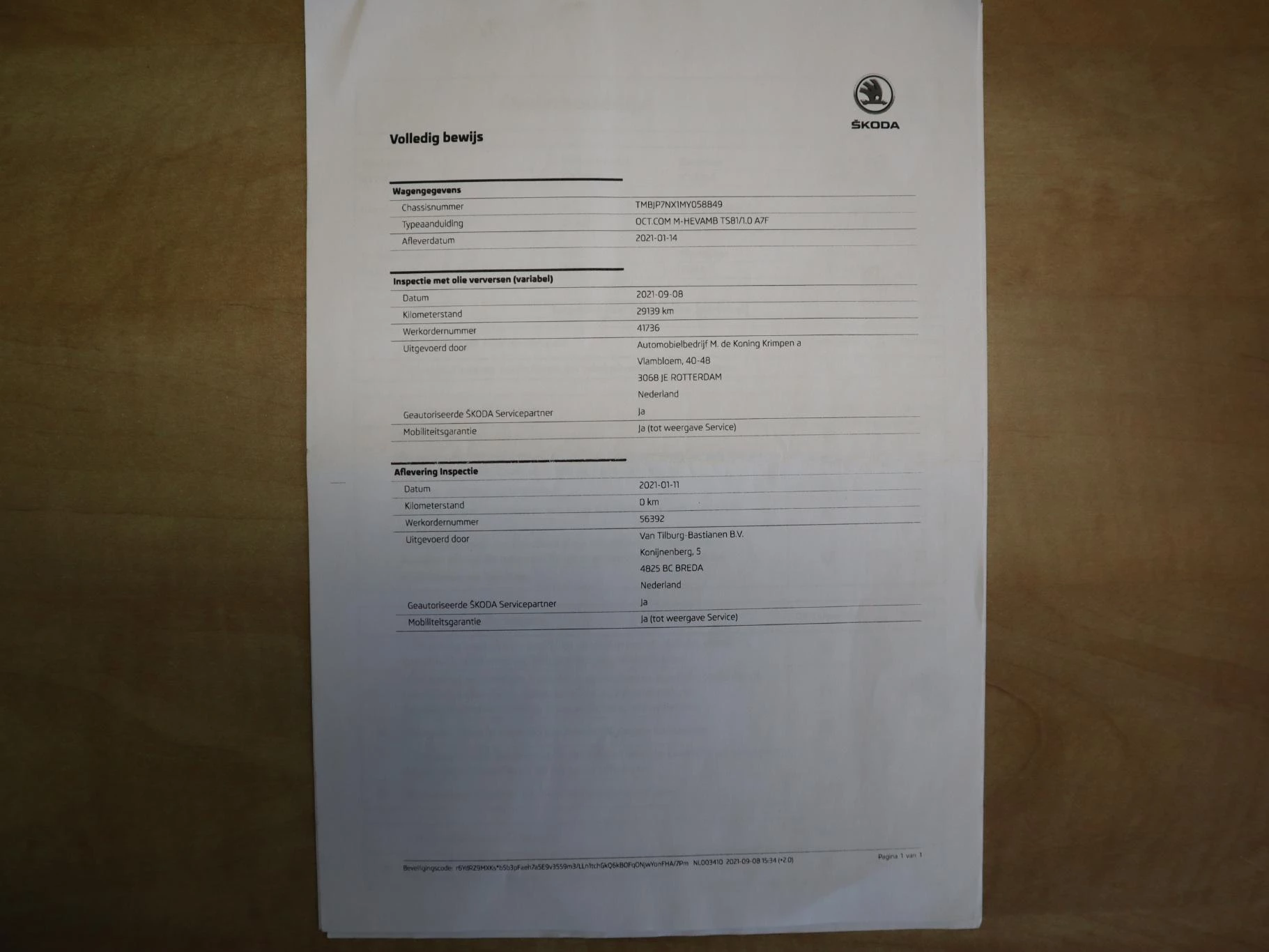 Hoofdafbeelding Škoda Octavia