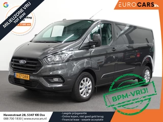 Ford Transit Custom 300 2.0 TDCI 130pk L2H1 Trend Automaat Airco Navigatie Cruisecontrol Camera Parkeersensoren Trekhaak Betimmering