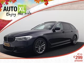 Hoofdafbeelding BMW 5 Serie BMW 5 Serie Touring 520i High Exe. M-Sport Pano-dak Luchtvering Memory