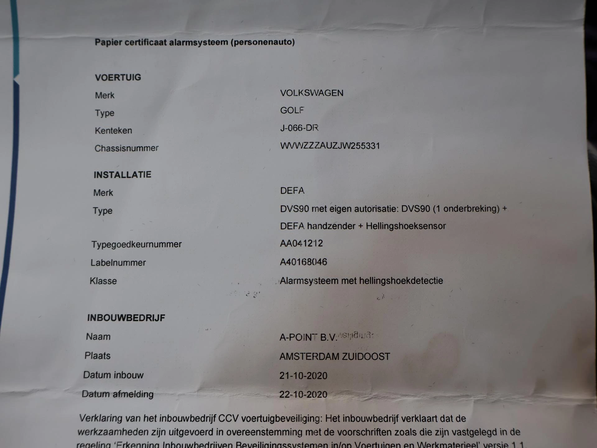 Hoofdafbeelding Volkswagen Golf