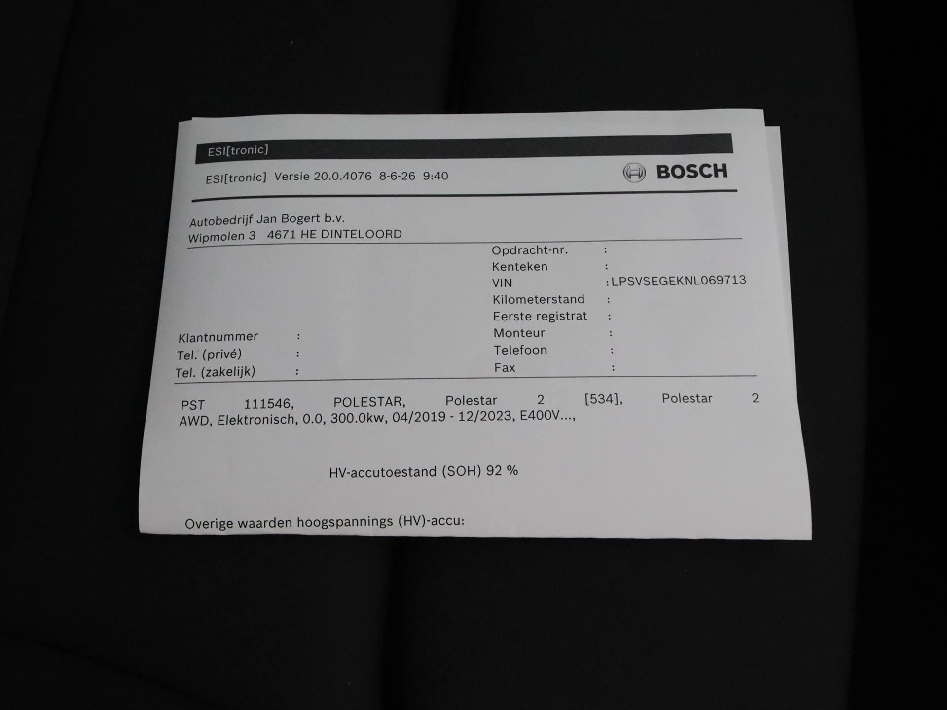 Hoofdafbeelding Polestar 2