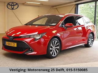 TOYOTA COROLLA TOURING SPORTS 1.8 HYBRID DYNAMIC LUXERY GARANTIE TOT 2031. HALF LEDER.TREKHAAK.