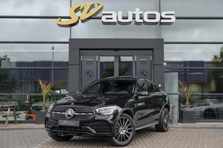 Mercedes-Benz GLC-klasse Coupé GLC300e AMG 320pk 4MATIC Schuifdak Burmester Camera MBUX Trekhaak elektrisch 20" LMV