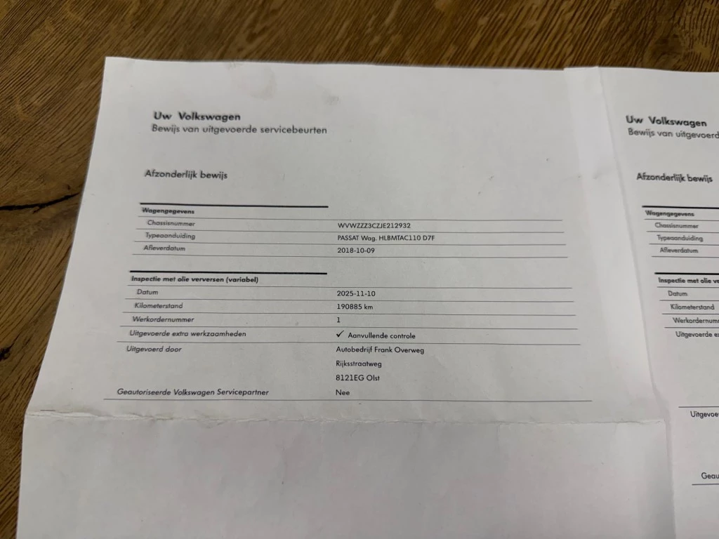 Hoofdafbeelding Volkswagen Passat