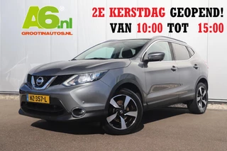 Nissan Qashqai 1.2 N-Connecta Panoramadak Keyless 18 inch Navigatie 360 Camera Clima Cruise Getint Glas Bluetooth