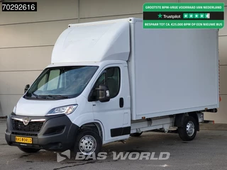 Opel Movano 140PK Laadklep Bakwagen Airco Cruise Camera Euro6 Meubelbak Koffer 19m3 Airco Cruise control