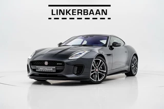 Hoofdafbeelding Jaguar F-Type Jaguar F-type 2.0T P300 R-Dynamic | Panodak | Meridian | Camera | Sportuitlaat | 19 inch |