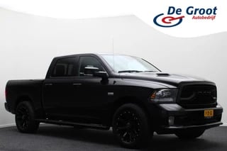 Hoofdafbeelding Dodge Ram 1500 Dodge Ram 1500 5.7 V8 4x4 Crew Cab 5'7 Sport Leer, Camera, Apple Carplay, Cruise, PDC, Trekhaak, 20''