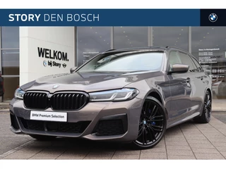BMW 5 Serie Touring 530i High Executive M Sport Automaat / Panoramadak / Trekhaak / Laserlight / Parking Assistant Plus / Head-Up / Comfort Access / Gesture Control