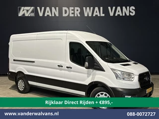 Ford Transit 2.0 TDCI 131pk L3H2 Euro6 *Rijklaar Direct Rijden* Airco | Camera | Navigatie | Apple Carplay | LED | Cruisecontrol Parkeersensoren, Stoelverwarming, Verwarmde voorruit, Bijrijdersbank, 2500kg trekvermogen