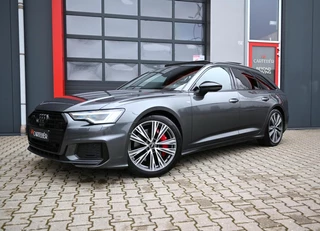 Audi A6 Avant S-Line 55 TFSI e S-Line Quattro Competition | Pano | 360 | Head-Up | Softclose | Keyless | Stoelverwarming voor&achter | Ambient Plus | Virtual Cockpit | ACC | Lane Assist | Elektrische Trekhaak | Stuurwielverwarming | Matrix Led | 20''
