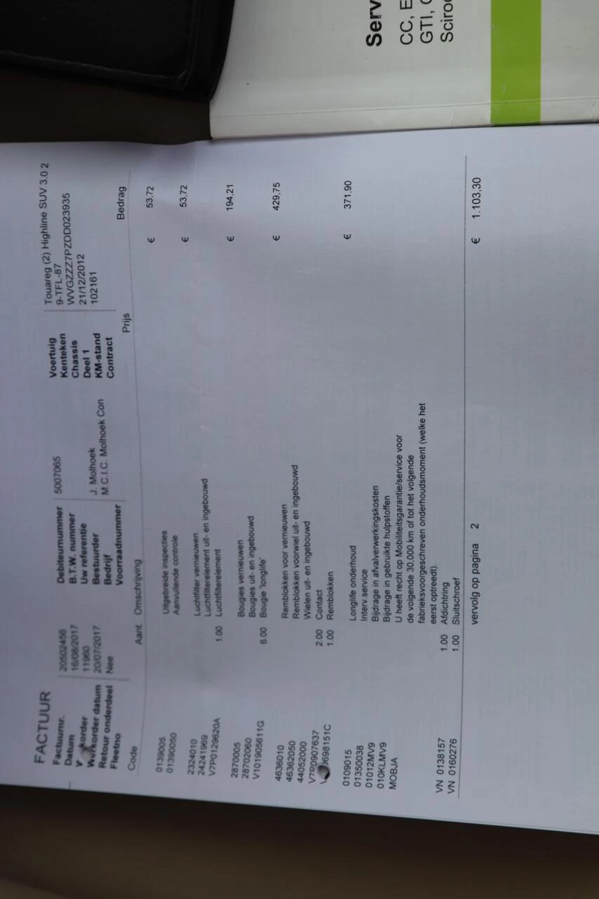 Hoofdafbeelding Volkswagen Touareg