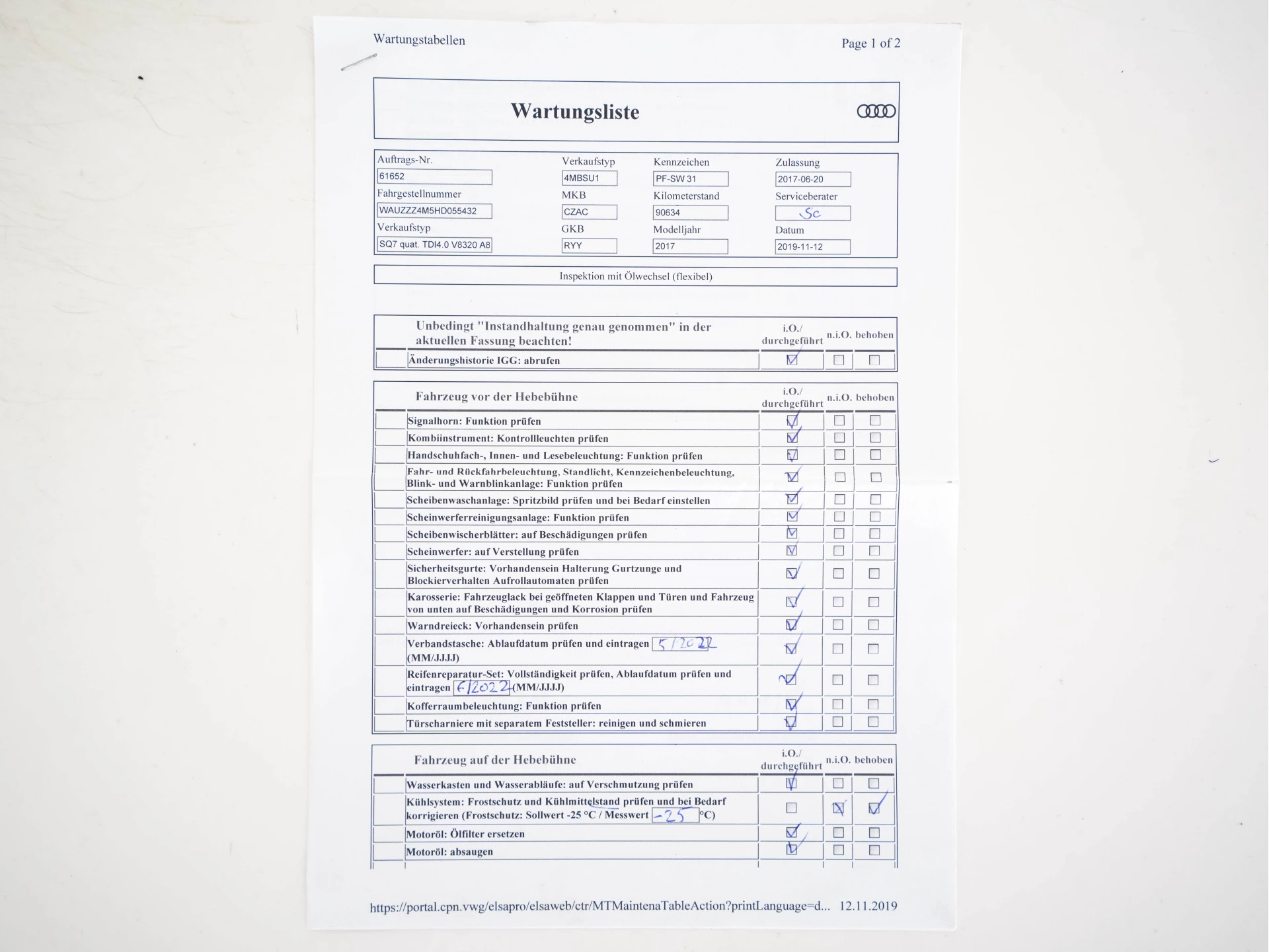 Hoofdafbeelding Audi SQ7