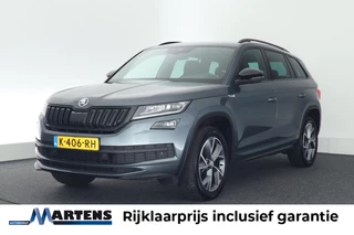 Skoda Kodiaq 1.5 TSI 150pk DSG Sportline Business Trekhaak Camera Keyless Stoelverwarming Virtual Cockpit Navigatie