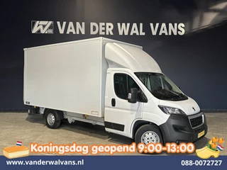 Peugeot Boxer 2.2 BlueHDi 141pk Bakwagen 428cm Lang Laadklep Euro6 Airco | Camera | 1085kg laadvermogen Bijrijdersbank