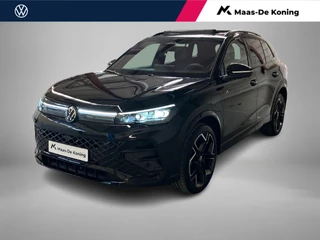 Volkswagen Tiguan 1.5eHybrid 200kW/272PK R-Line Black Style · Panoramadak · Leder · Trekhaak · 360°Camera + Parkeersensoren · Garantie t/m 22-06-2030 of 100000km.