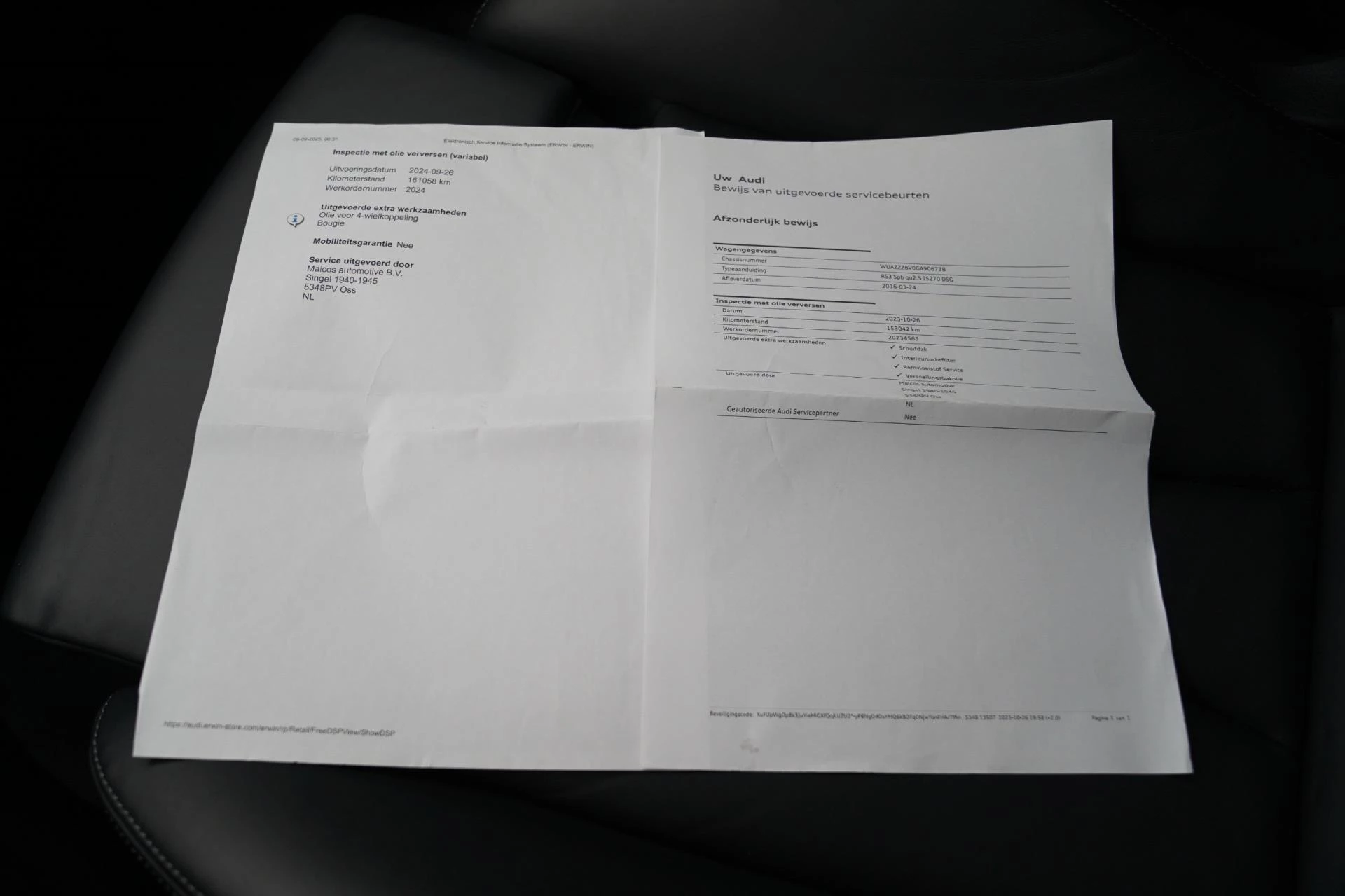 Hoofdafbeelding Audi RS3