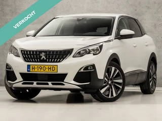 Peugeot 3008 1.2 PureTech Sport Deluxe Automaat (APPLE CARPLAY, GROOT NAVI, MEMORY SEATS, STOELVERWARMING, LEDER, SFEERVERLICHTING, ELEK ACHTERKLEP, TREKHAAK, KEYLESS, GETINT GLAS, NIEUWSTAAT)