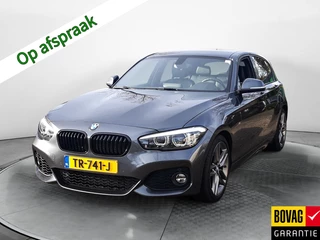 BMW 1 Serie 118i Edition M Sport Shadow High Executive (136 PK) 2e-Eig. BMW-Dealer-Onderh. BOVAG-Garantie. NL-AUTO, Leer, Navigatie, Cruisecontrol, Keyless-Start, Parkeersensoren-V+A, Sportstoelen, Bluetooth, Stoelverwarming, Lm-Velgen-18Inch, Privacy-Glas