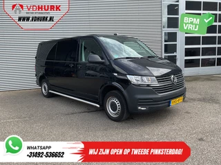 Volkswagen Transporter 2.0 TDI 150 pk Carplay/ 2.5t Trekverm./ Airco/ Navi/ Cruise/ Sidebars/ PDC/ DAB/ Trekhaak