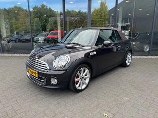 MINI Cooper Cabrio 1.6 Highgate,Leer,Carplay,Clima,Cruise,Stoelverw,PDC,