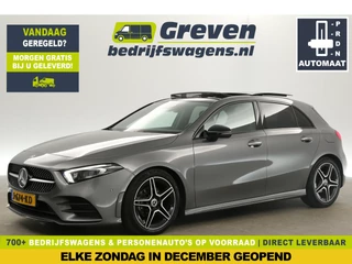 Mercedes-Benz A-Klasse 180 AMG Automaat Pano Sfeerverl. Camera Clima Cruise LED Navi PDC Memory-Seat 18"LMV