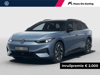Volkswagen ID.7 Tourer Limited Edition 77 kWh accu 286 PK · verwarmd stuurwiel · Draadloze telefoonlader ·