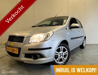 Hoofdafbeelding Chevrolet Aveo Chevrolet Aveo 1.2 16V LS //  NIEUWE APK // 116000 KM NAP //